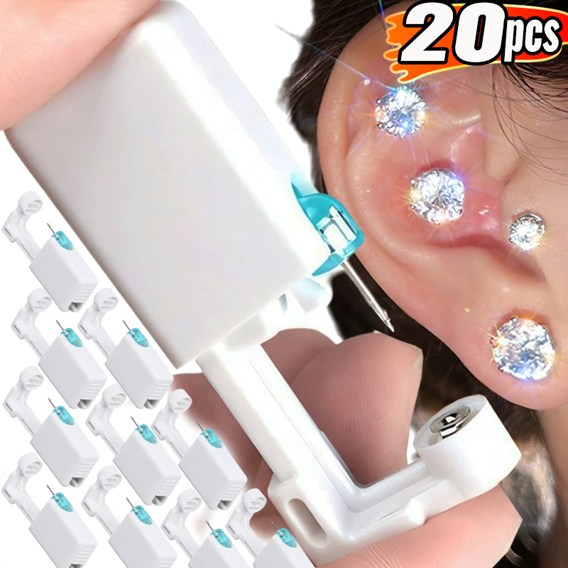 Body Jewelry Factory - Disposable Safety Ear Piercing Gun Kit