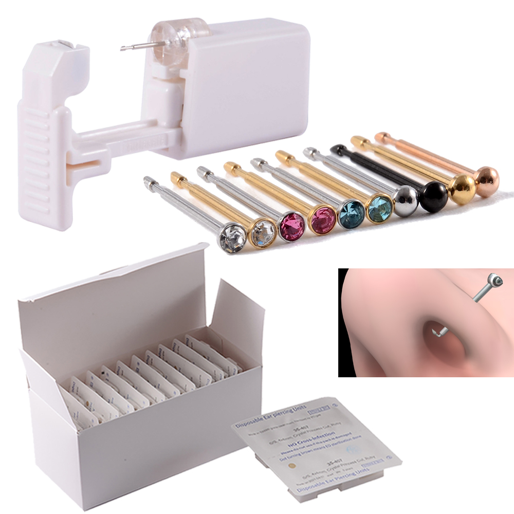 Body Jewelry Factory - 24PCS/Box Disposable Safe Sterile Piercing Unit