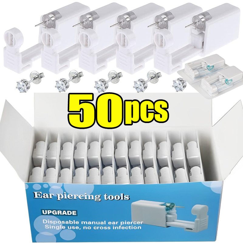 1/50pcs Ear Piercing Gun Dispo - Body Jewelry Factory ulasan dan harga
