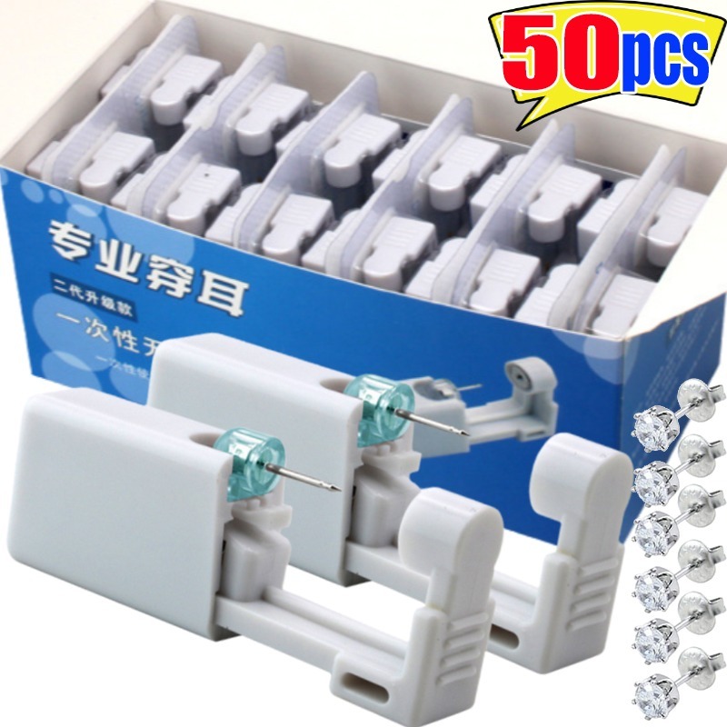 1/50pcs Ear Piercing Gun Dispo - Body Jewelry Factory ulasan dan harga