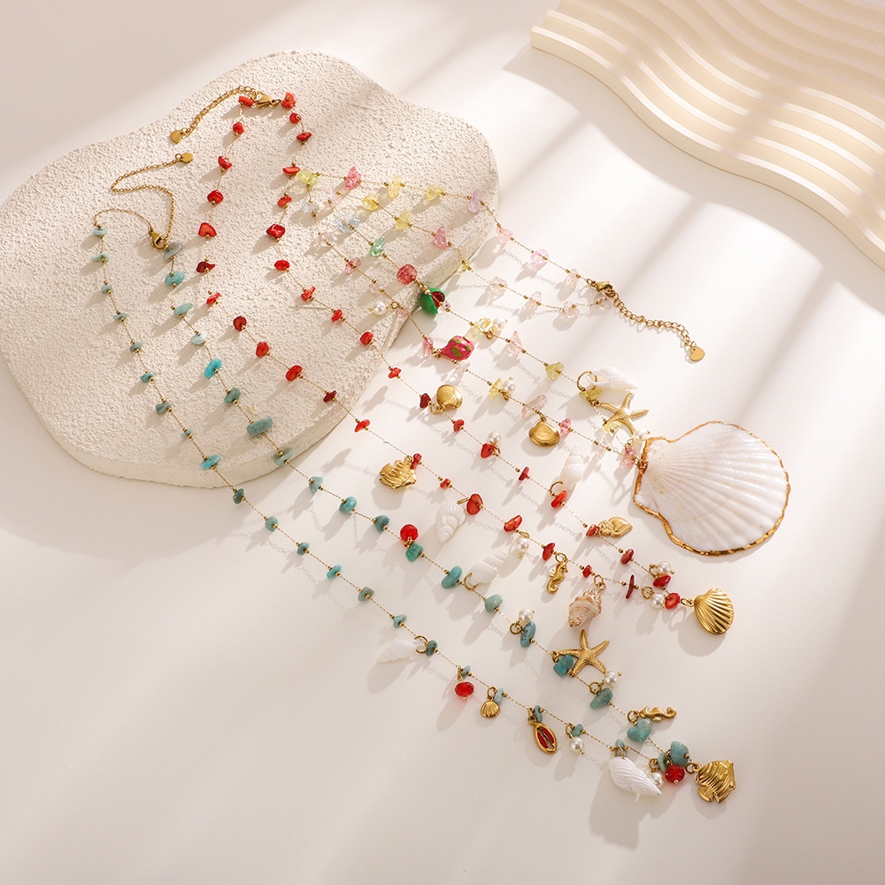 Oversize Shell Pendant Waist B - Body Jewelry Waterproof ulasan dan harga