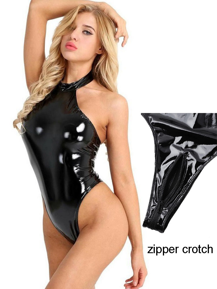 S-4XL Halter Backless Swimsuit - Body Jewelry Waterproof ulasan dan harga