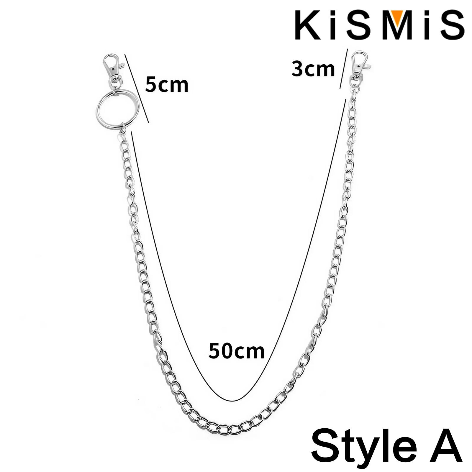 KISMIS 1PC Punk Street keychai - Body Jewelry Leg Chain ulasan dan harga