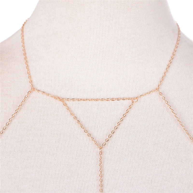 Gold Silver Fashion Link Chain - Body Jewelry Helix ulasan dan harga