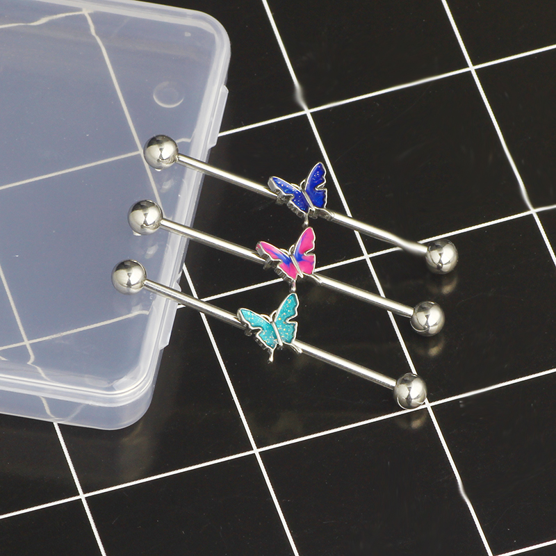 wholesales 3 colors butterfly  - Body Jewelry Factory ulasan dan harga