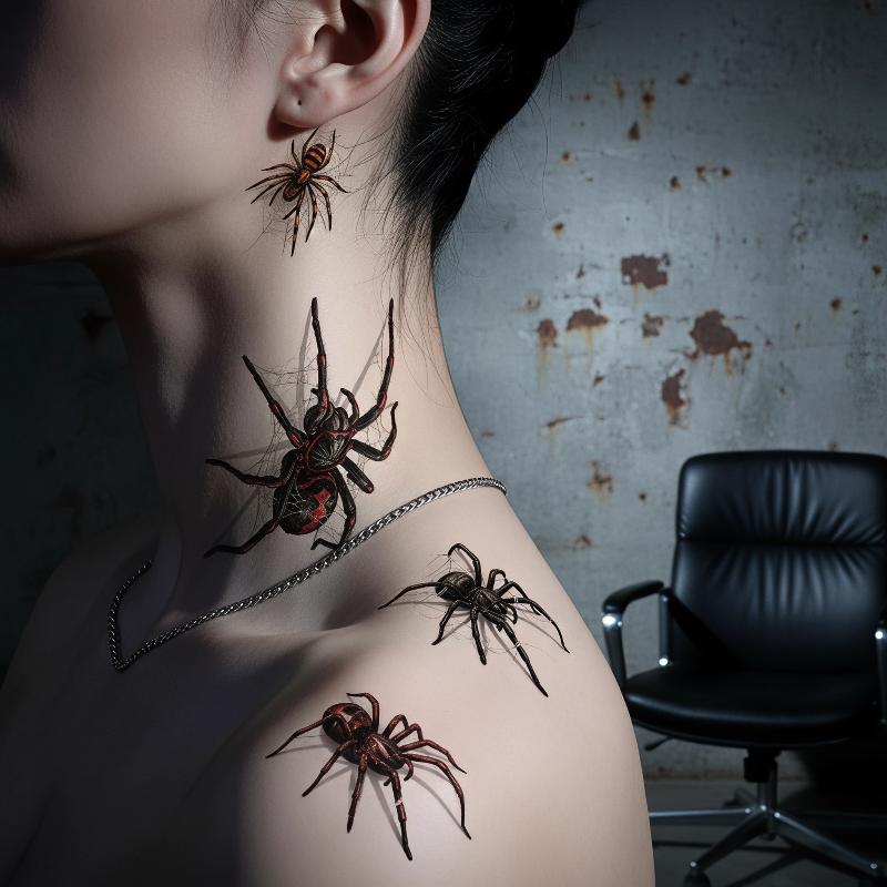 5pcs Waterproof Temporary Tatt - Body Jewelry Waterproof ulasan dan harga
