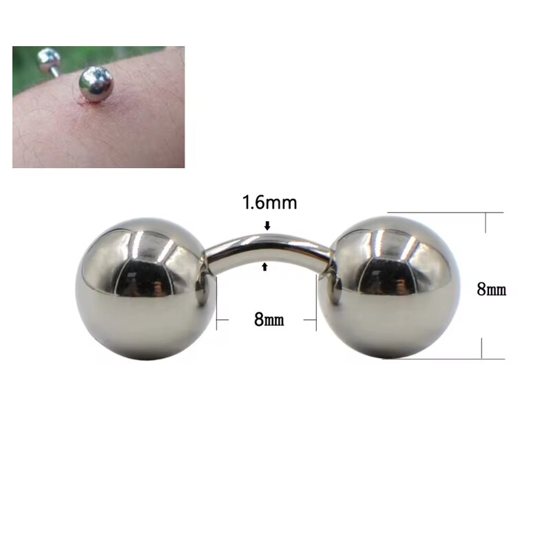 1 Piece Big Ball 316L External - Body Jewelry Vch ulasan dan harga