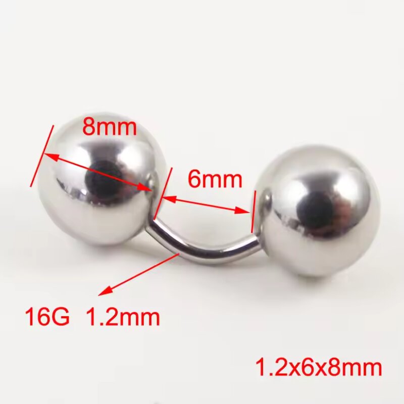 1 Piece Big Ball 316L External - Body Jewelry Vch ulasan dan harga
