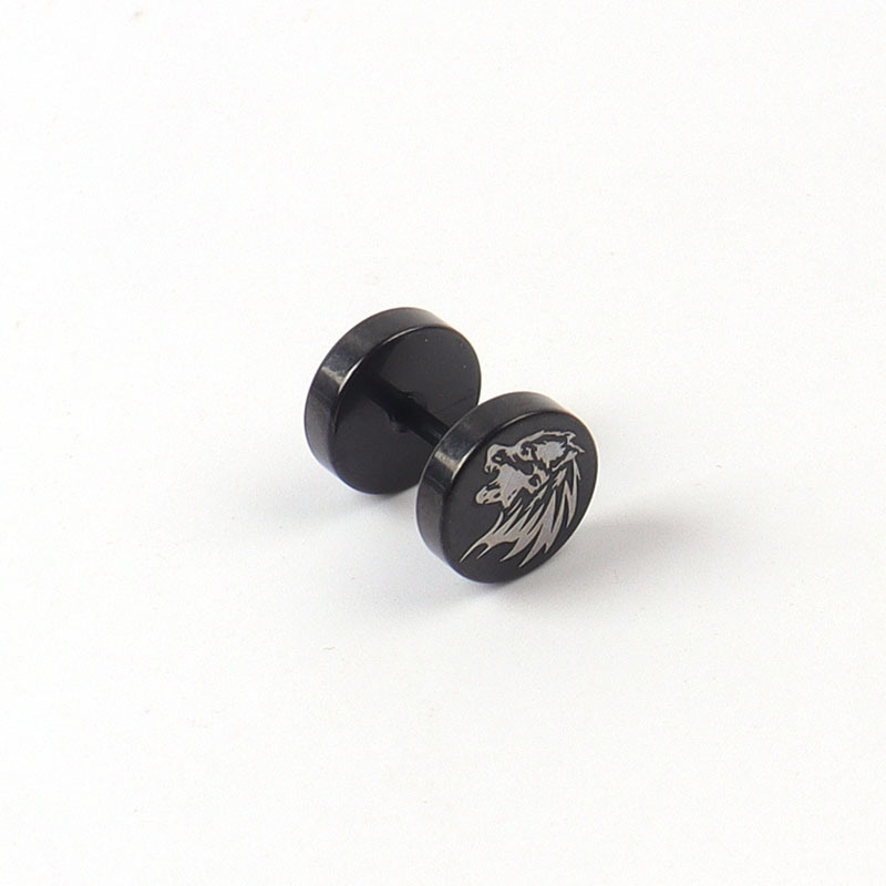 1Pair Viking Barbell Stud Earr - Body Jewelry Barbell ulasan dan harga