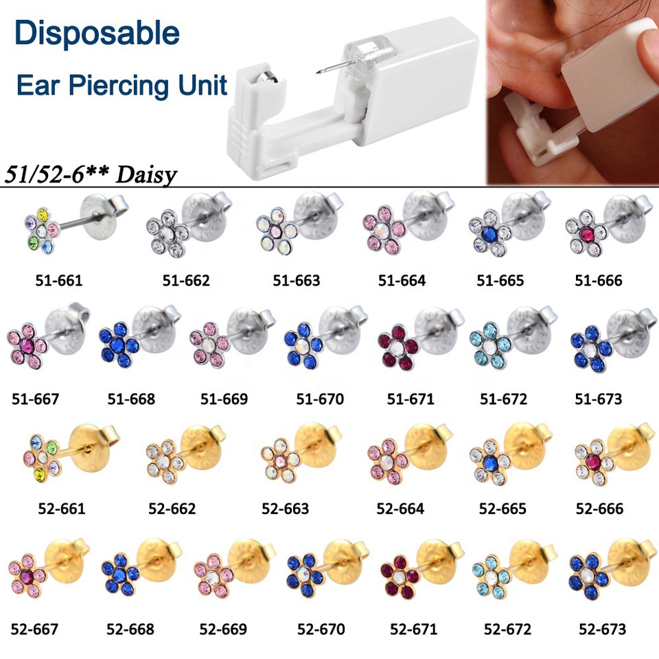 1PC Sterlised Disposable Safet - Body Jewelry Factory ulasan dan harga