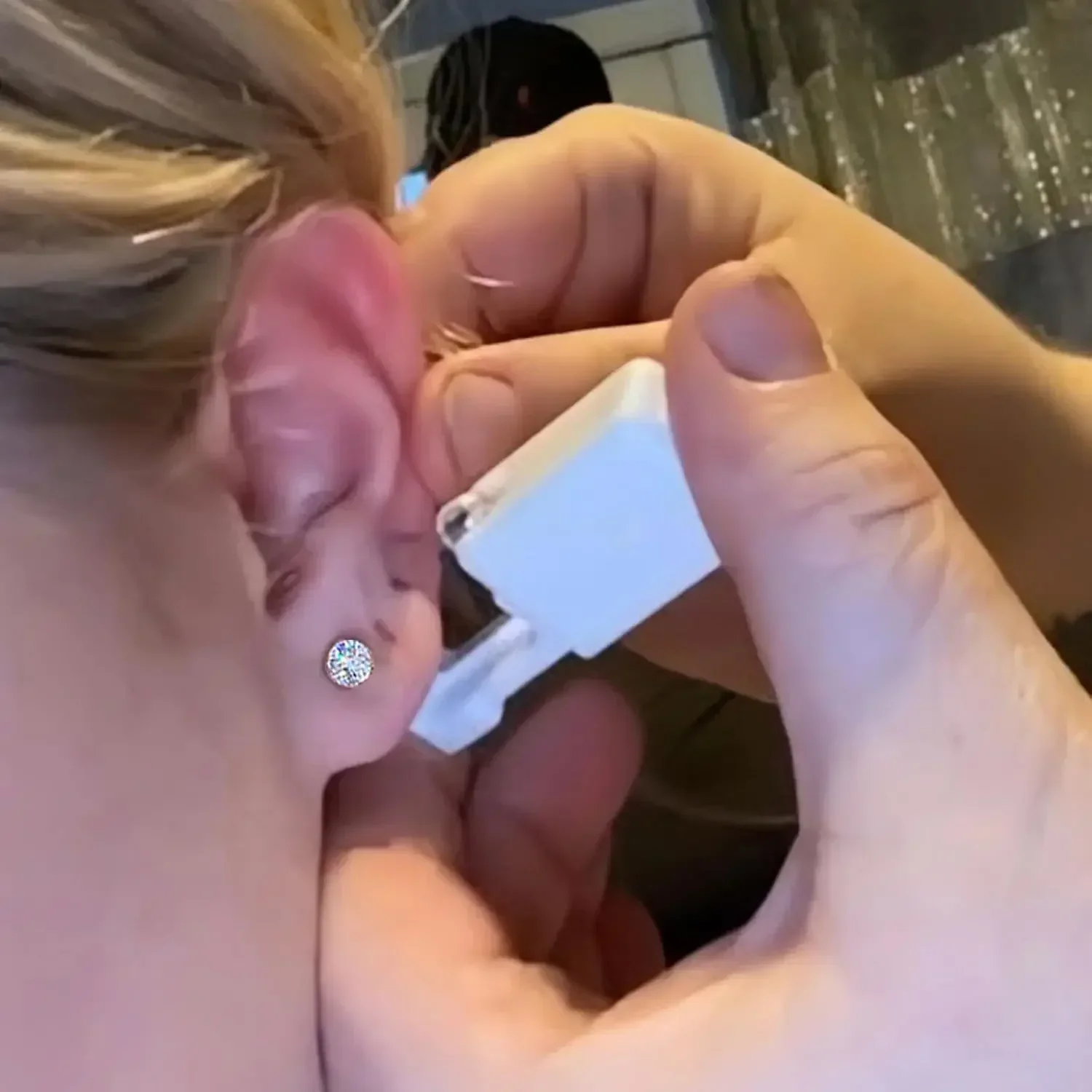 50pcs White Safety Ear Piercin - Body Jewelry Factory ulasan dan harga