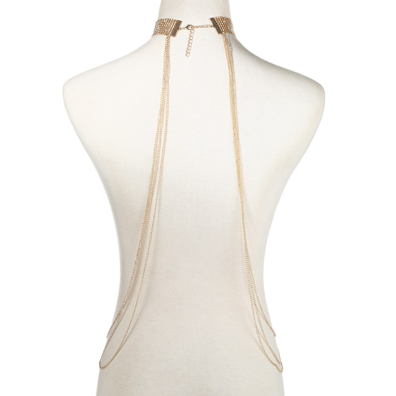 Gold Color Body Chain Women  R - Body Chain Jewelry ulasan dan harga