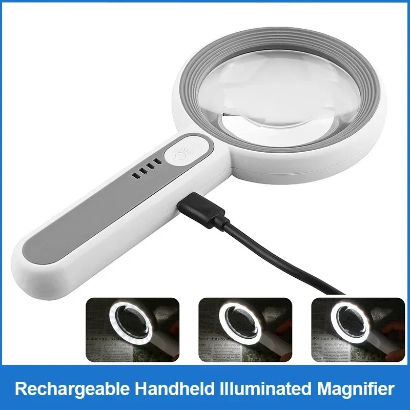 Rechargeable 12X Portable Magn - Body Jewelry Websites ulasan dan harga