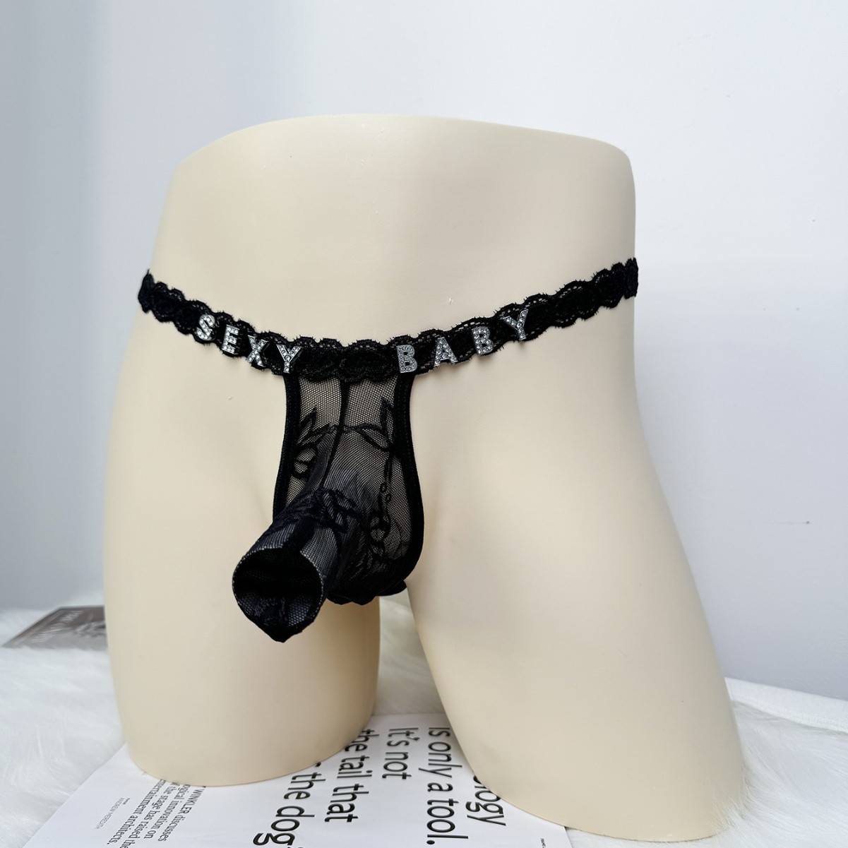 New Custom Thongs Men Name Pan - Body Jewelry Names ulasan dan harga