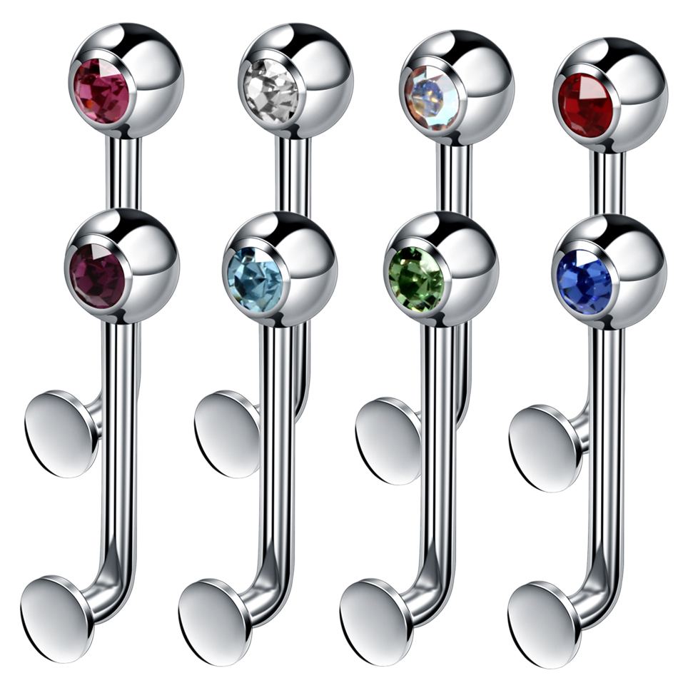 1PC Titanium Christina Vertica - Body Jewelry Vch ulasan dan harga