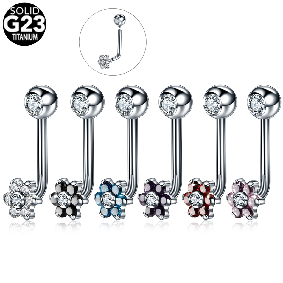 1PC Titanium Christina Vertica - Body Jewelry Vch ulasan dan harga