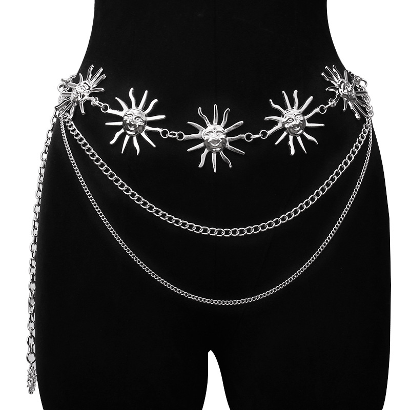 Chunky Multilayer Punk Gothic  - Body Jewelry In Bulk ulasan dan harga