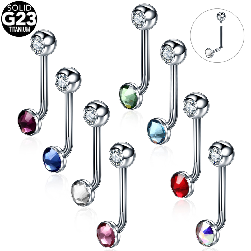 1PC Titanium Christina Vertica - Body Jewelry Vch ulasan dan harga