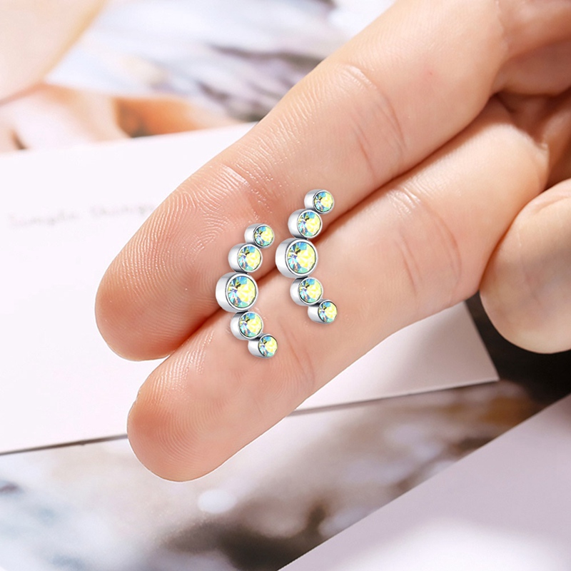 1PCS Crystal Cartilage Piercin - Body Jewelry Barbell ulasan dan harga
