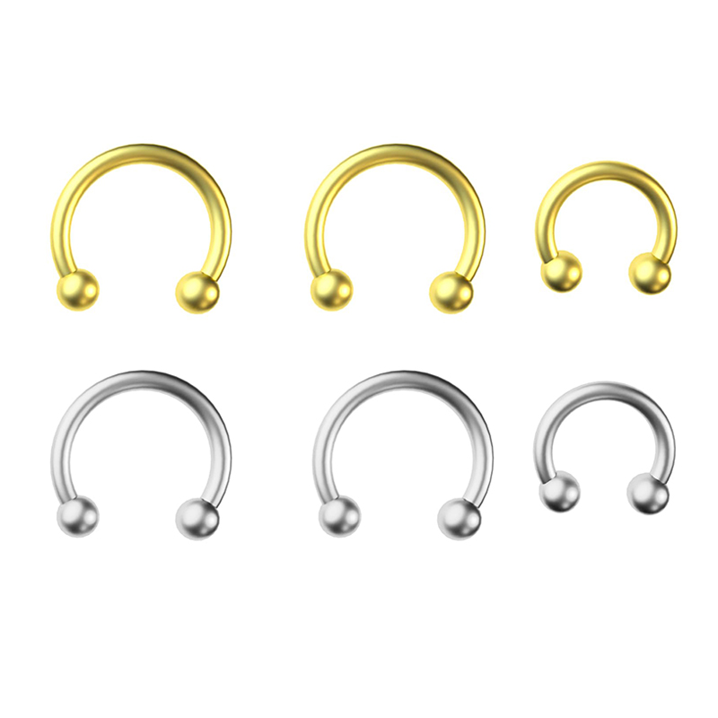 5pcs/lot Stainless Steel 18G H - Body Jewelry Barbell ulasan dan harga