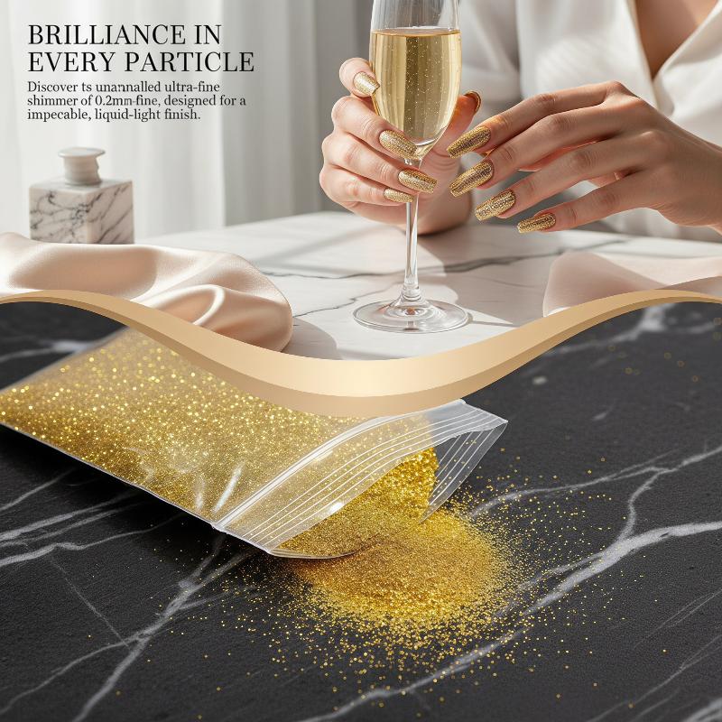 0.2mm Fine Glitter Powder 10g  - Body Jewelry Waterproof ulasan dan harga
