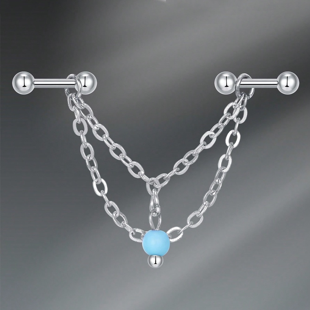 14G Industrial Barbell Cartila - Body Jewelry Barbell ulasan dan harga