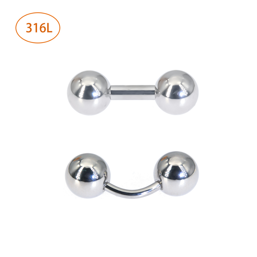 1Pc 316L Surgical Steel Curved - Body Jewelry Vch ulasan dan harga