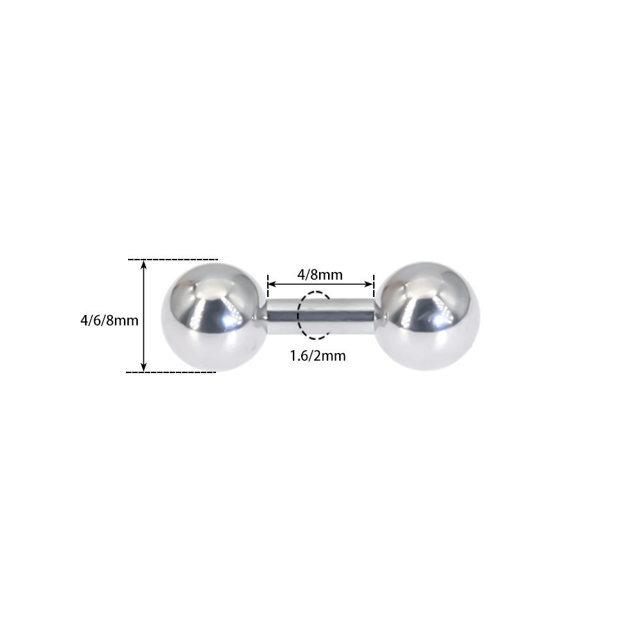 1Pc 316L Surgical Steel Curved - Body Jewelry Vch ulasan dan harga