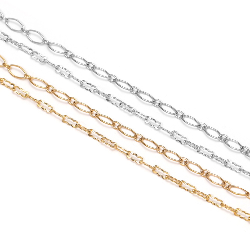 2 Meters Stainless Steel Embos - Body Chain Jewelry ulasan dan harga